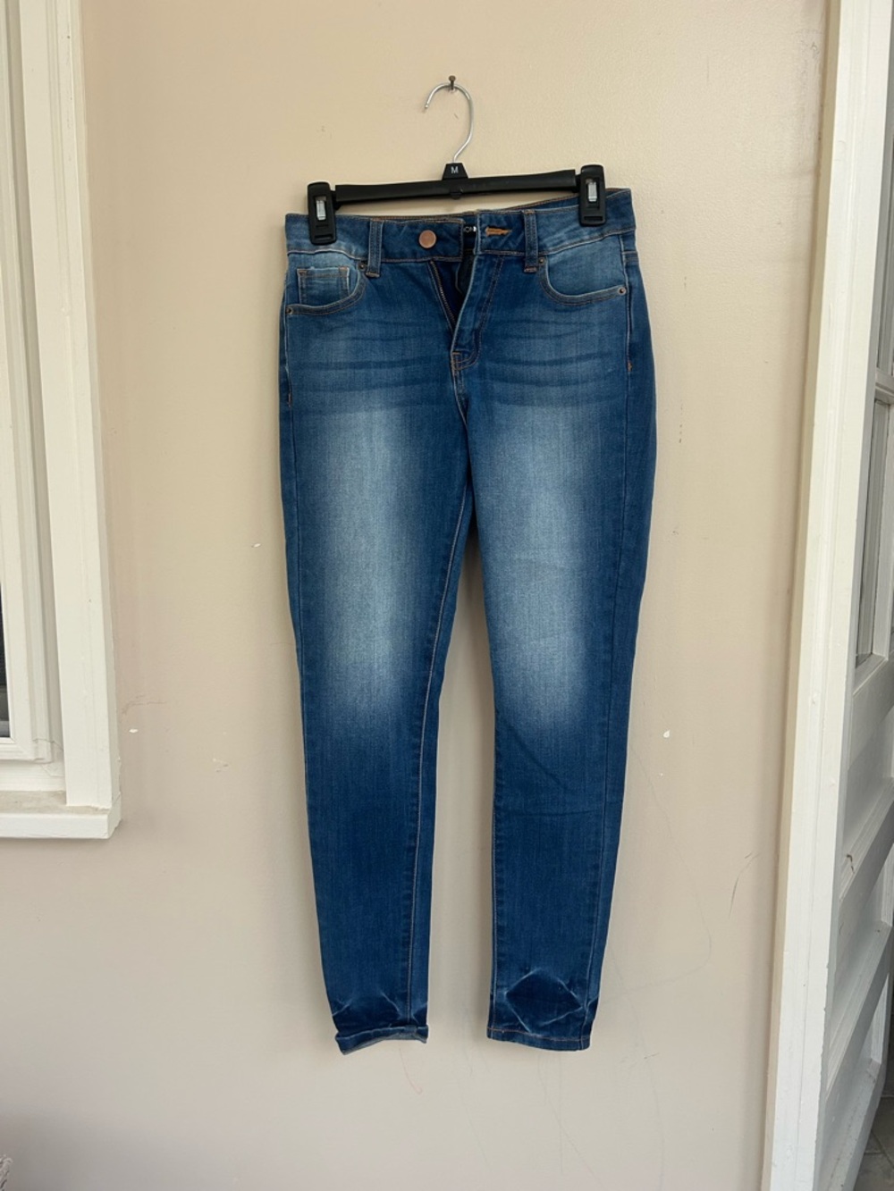 Fashion Nova Women's Blue Skinny Jeans